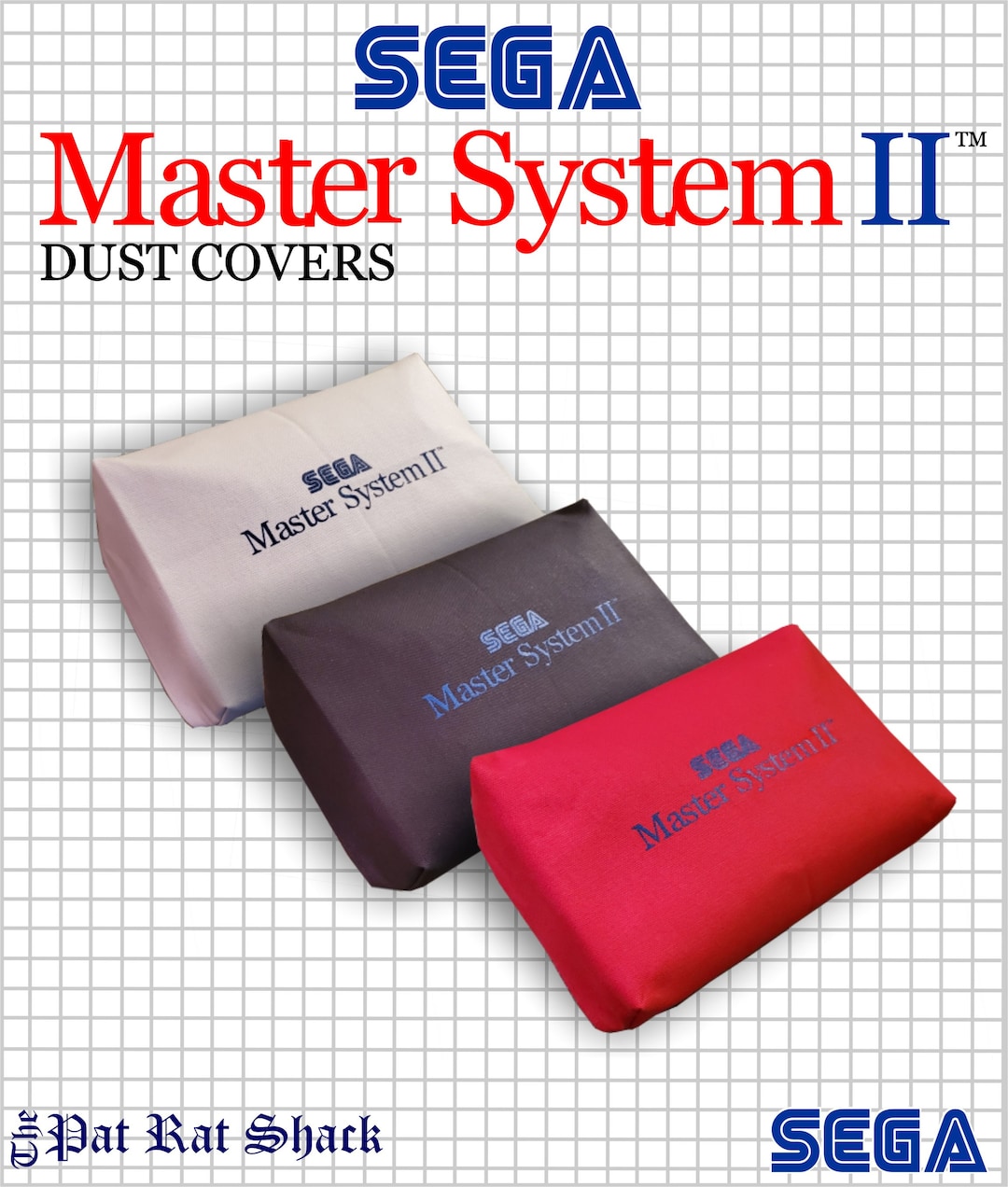 Sega Master System Model 2 System Dust Covers - Etsy
