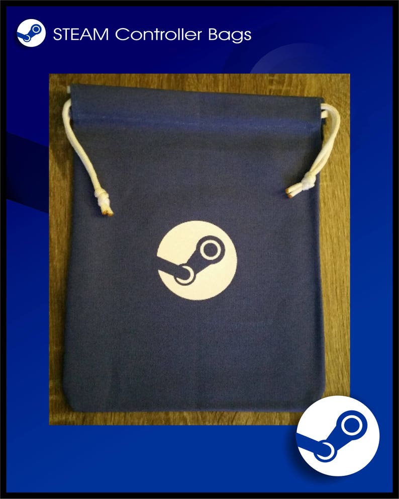 Steam Pull String Controller Bags - Etsy