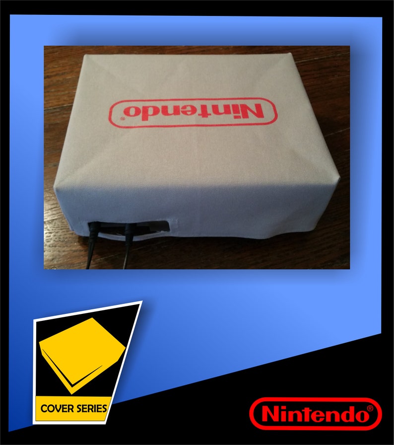Nintendo NES Dust Cover Etsy