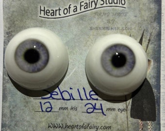 Custom or Resin - Glass like eyes Sebille