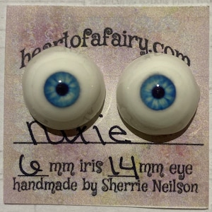Custom or Resin - Glass like eyes Nixie
