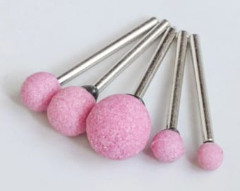 8 pcs Ball-shaped Ceramic Grinding Head