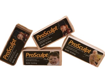 ProSculpt polymer clay-Baby, Beige,Fairy Light,Ethnic-Different amounts to choose from. Orders outside the US purchase by single bars.