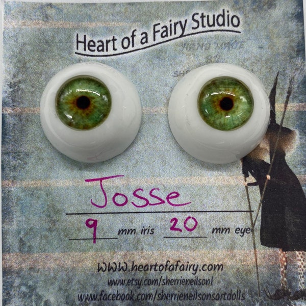 Custom or Resin - Glass like eyes  Josse