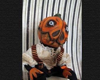 Ichabod, OOAK art doll