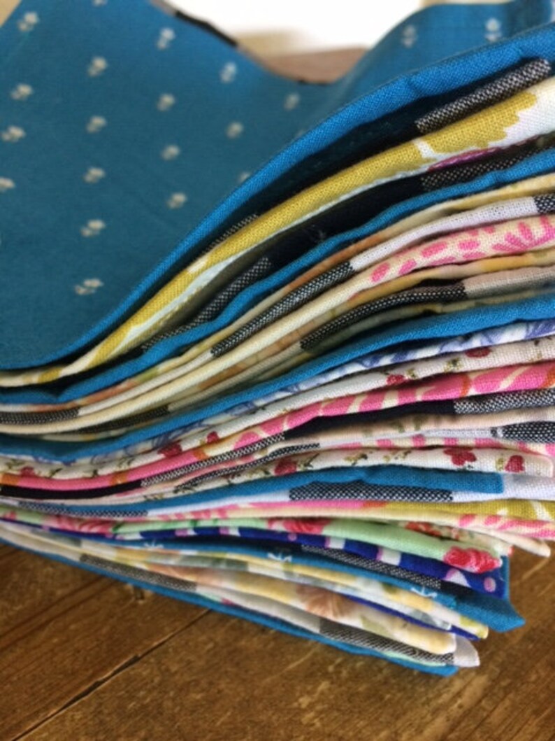 Bulk Cloth Napkins Set of 10 Reversible Two Sided Napkins Etsy