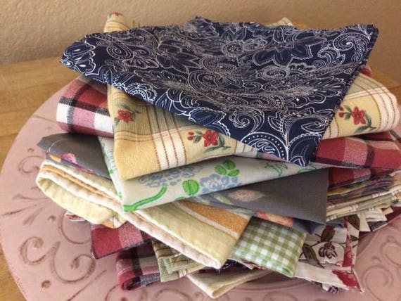 Bulk Cloth Napkins, Set of 10,  15 inch Dinner Size Napkins, Weddings, Events and Everyday, Great Eco Friendly Gift