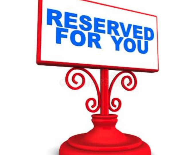Reserved Listing for Olivia R