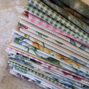 Cottage Chic, Farmhouse Chic, Cloth Napkins, 12 inch, Set of 6, by CHOW with ME 画像 4