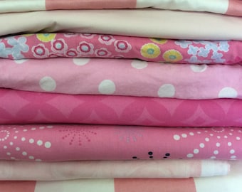 Pink Cloth Napkins, Set of 6, Party & Everyday Use