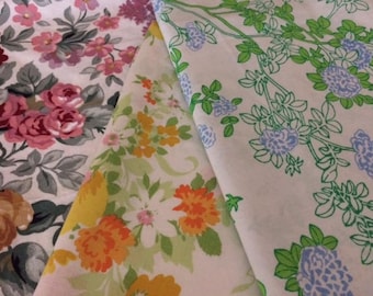 Anthropology Inspired Lunchbox Cloth Napkins, Set of 6, Environmentally Friendly, by CHOW with ME