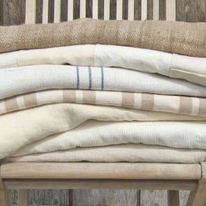 Neutral Cotton Cloth Napkins, No Ironing Needed, Set of 4, Different Sizes Available