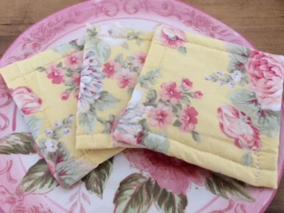 Eco Friendly Reusable Washable Sponge, Set of 3, Cottage Chic - Farmhouse Chic Florals, perfect gift for your green-conscious friends!