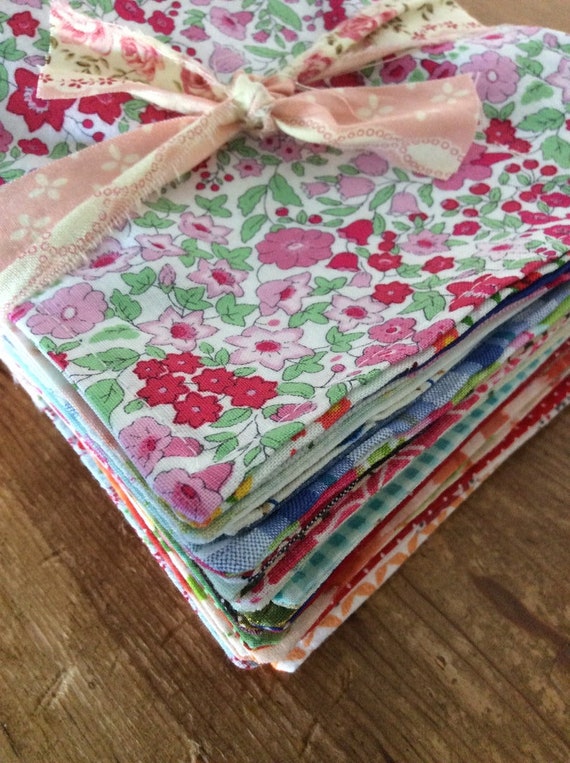 Bulk Family Pack Cloth Napkins, Set of 10, Mismatched Cotton Napkins, 10 different patterns, Eco Friendly Linens, Kitchen Reusable Napkins