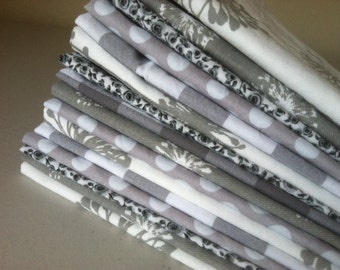 Gray Cloth Napkins Set – Eco Friendly Kitchen Linens, 15 Inch