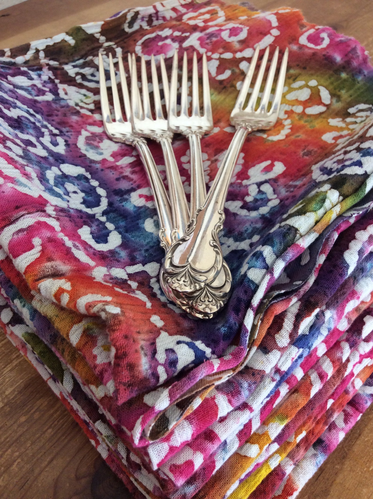 Boho Chic Cloth Napkins Bohemian Hippie Chic Junk Gypsy by Etsy