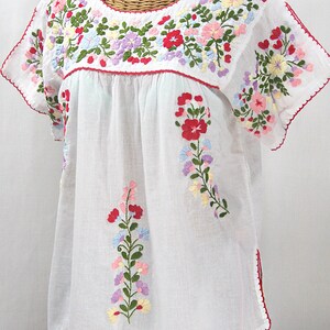 Split-sleeve Embroidered Peasant Top Blouse Hand Embroidered: lijera ...