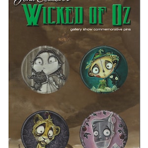 John coulter&#39;s Wicked of Oz collectable pins