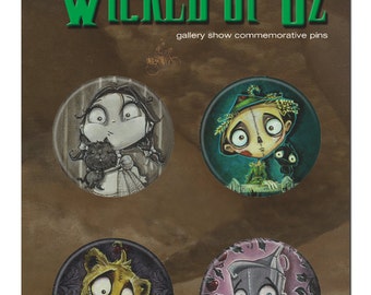 John coulter's Wicked of Oz collectable pins