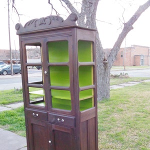 Antique Wood Cupboard Kitchen Cabinet Pie Safe 1800s Hutch Cupboard American Primitive Storage Cabinet Farmhouse Decor Cottage Country Style
