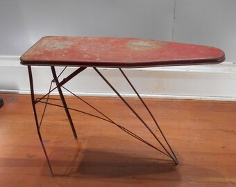 wooden play ironing board