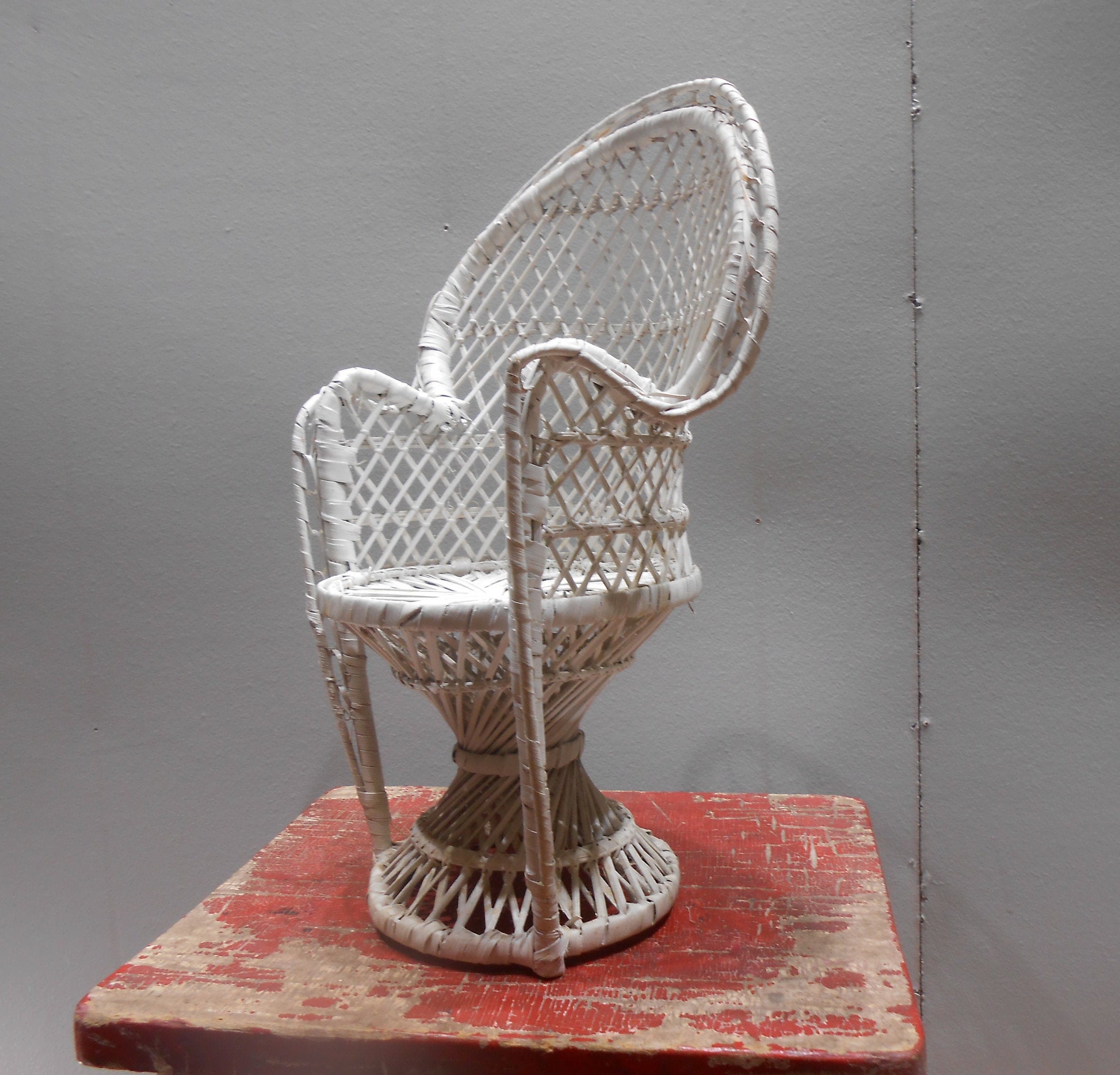 Mexican Handmade Rattan Peacock Chair