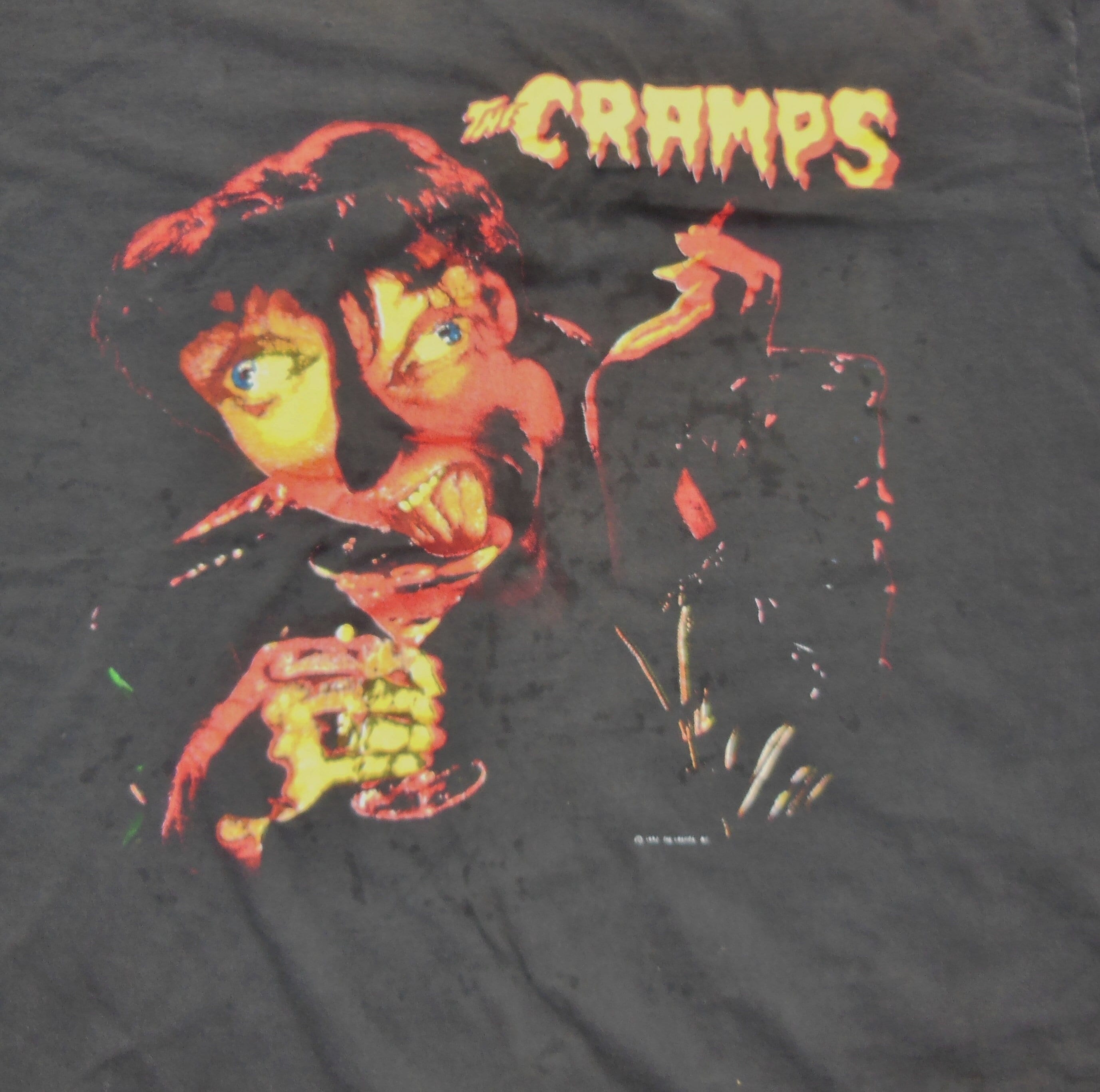 Vintage Authentic Cramps 1992 Concert Look Mom No Head Tshirt Lux