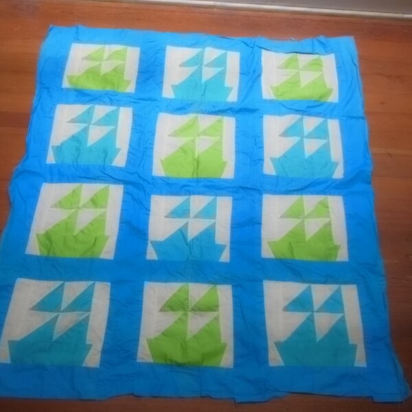 Sailing the Blue Quilt Pattern - Etsy