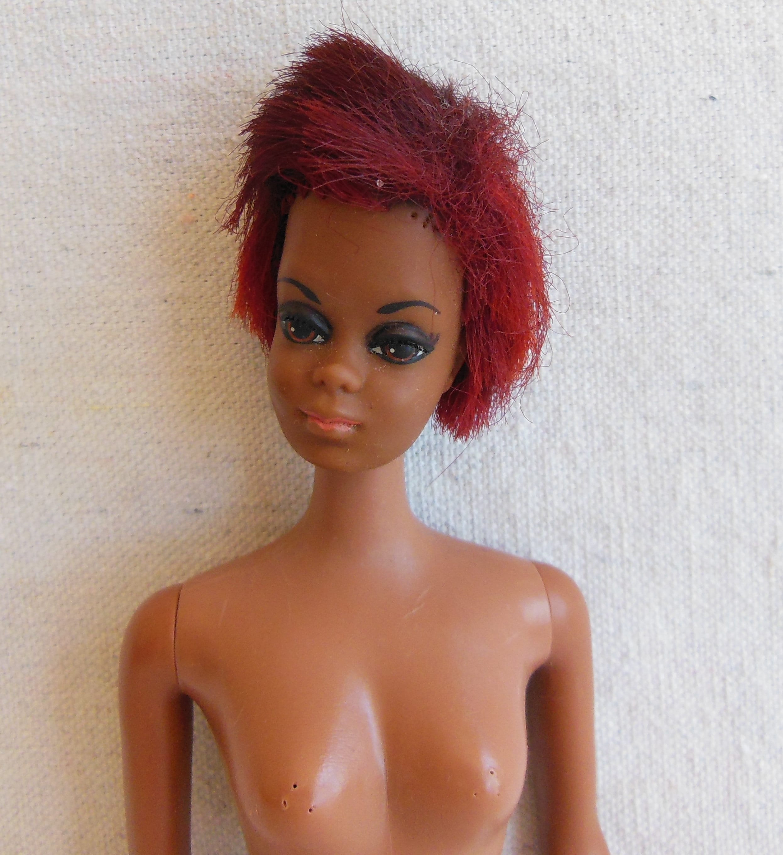 Black Hair/African American Mattel Barbie Doll- Bendable Knees-for