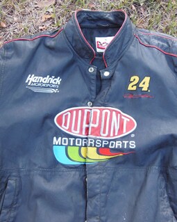 Vintage 90s Dupont Motorsports Jacket Jeff Gordon #24 Nascar (XL