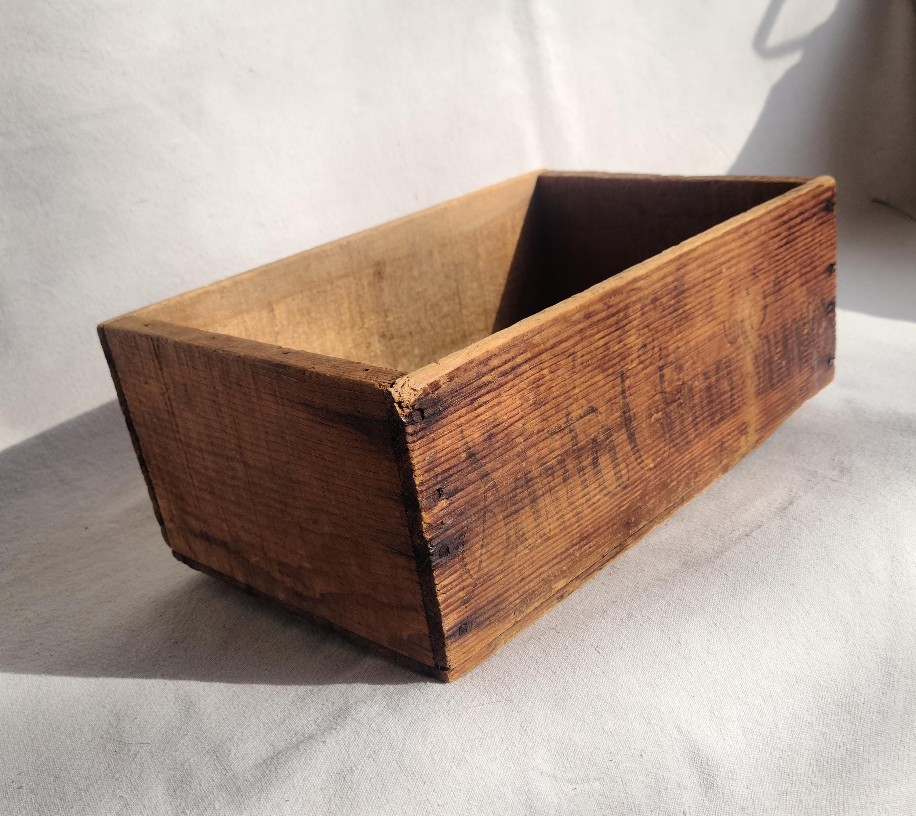 Antique Honor Brand Prune Box: Santa Clara California Wooden Crate