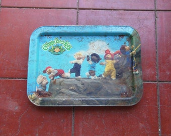Vintage Cabbage Patch Kids Tray 1990s Breakfast Eating Bed Tray