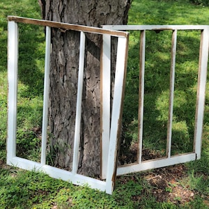 Architectural Salvage 3 Pane Window Frame No Glass Old House Window Frames 2 Available