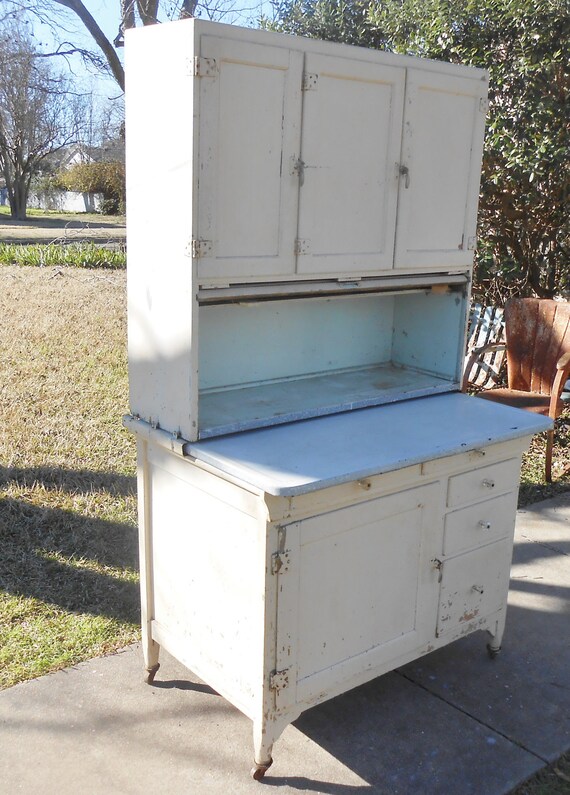 Antique Sellers Hoosier Farmhouse Cupboard Kitchen Cabinet Etsy