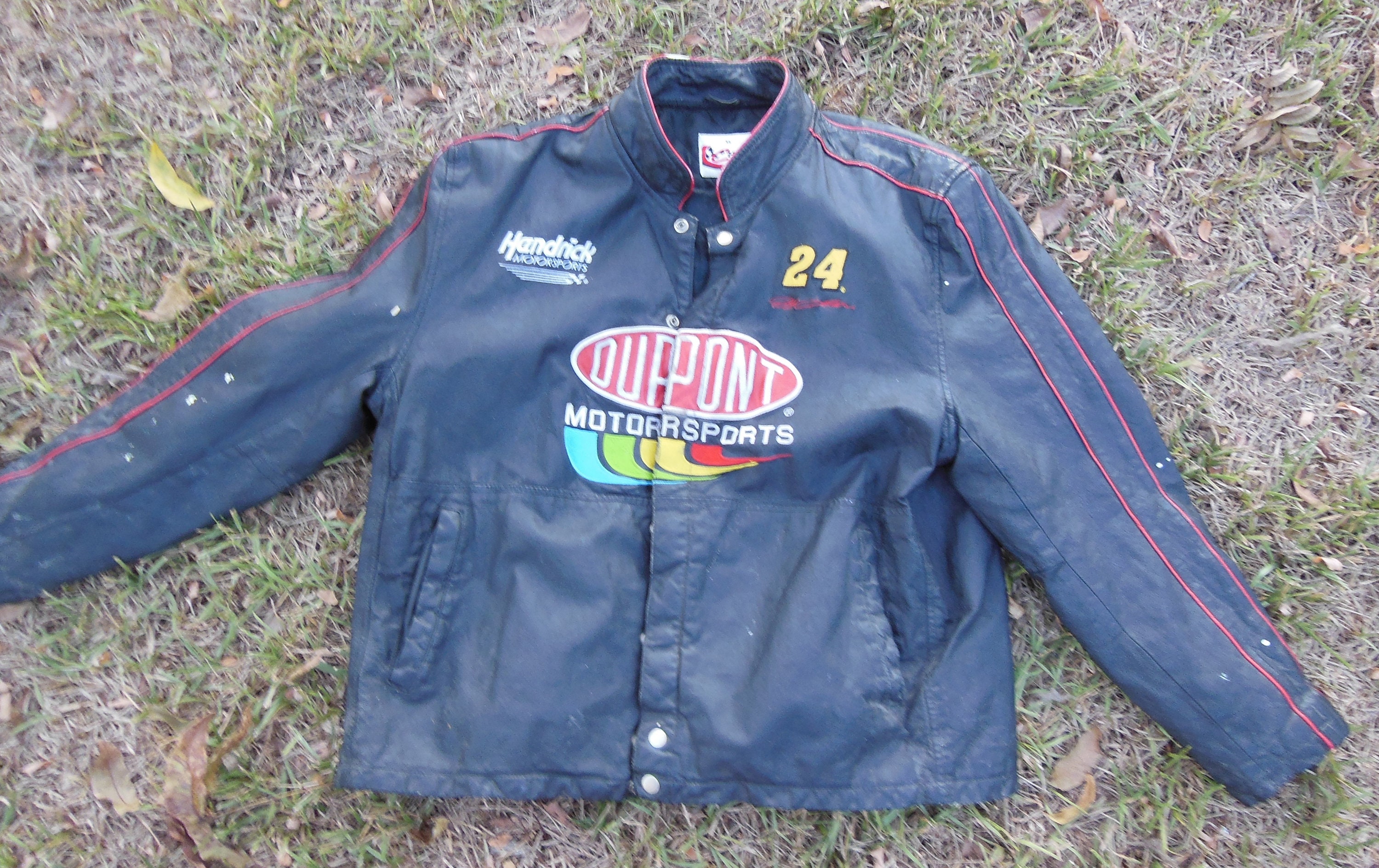 Vintage 90s Dupont Motorsports Jacket Jeff Gordon #24 Nascar (XL