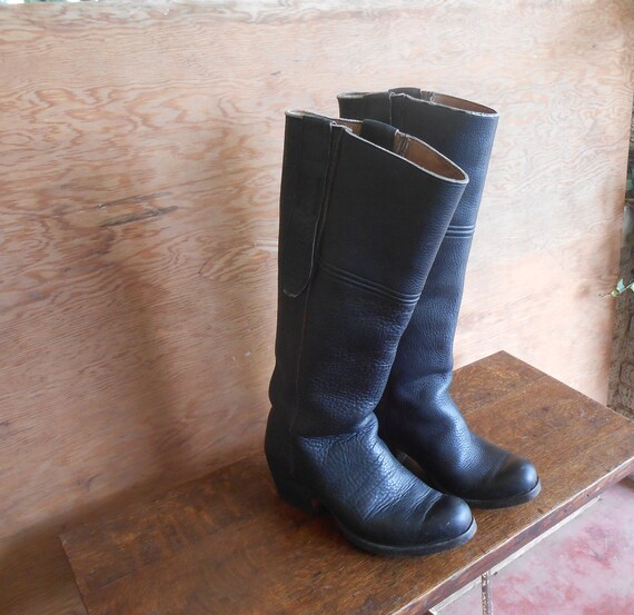 Vintage Reproduction guerre civile ère cuir noir bottes hautes en cuir lourd tuyau de poêle Cowboy soldat d’infanterie Biltrite résistant aux intempéries historiques | Outlet
Vintage Reproduction guerre guerre guerre civile ère cuir noir bottes hautes en cuir lourd tuyau de poêle Cowboy soldat d’infanterie Biltrite résistant aux intempéries historiques | Outlet
466a77