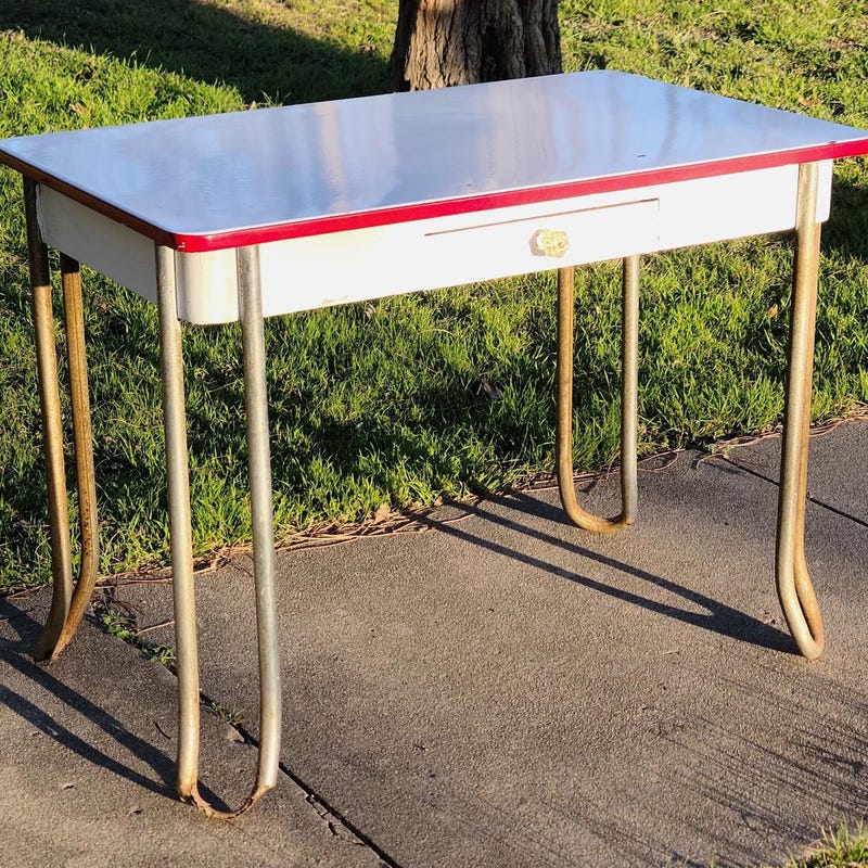 1950s Vintage Kitchen Table - Etsy
