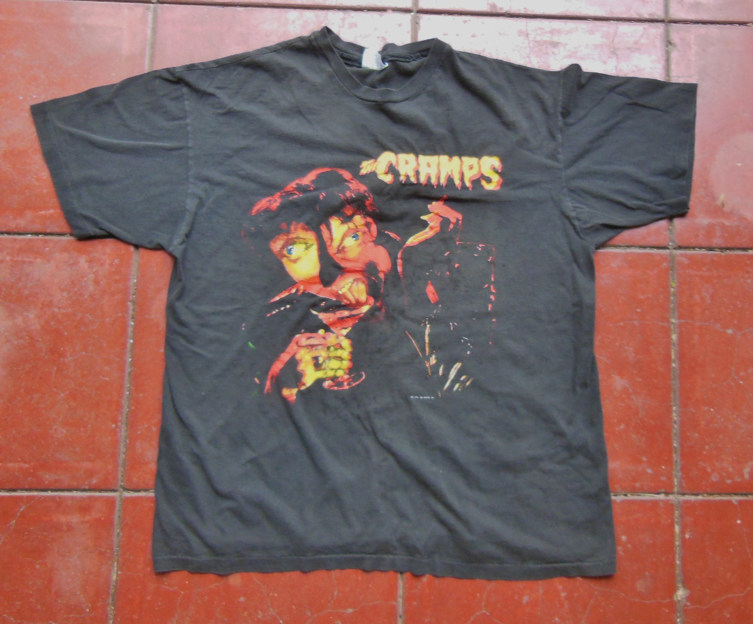 Vintage Authentic Cramps 1992 Concert Look Mom No Head Tshirt Lux