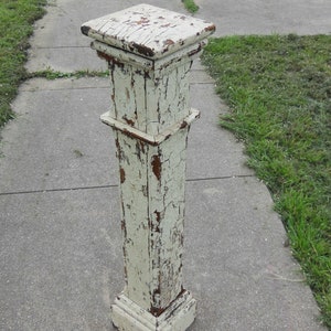 Antique Architectural Salvage 37 in Newel Post Old House Porch Column ...