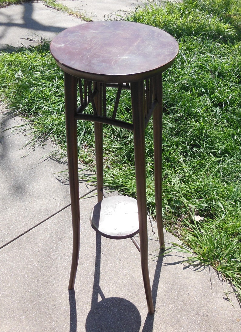 Antique Victorian Era Wood Plant Stand Fern Stand Minimalist Etsy