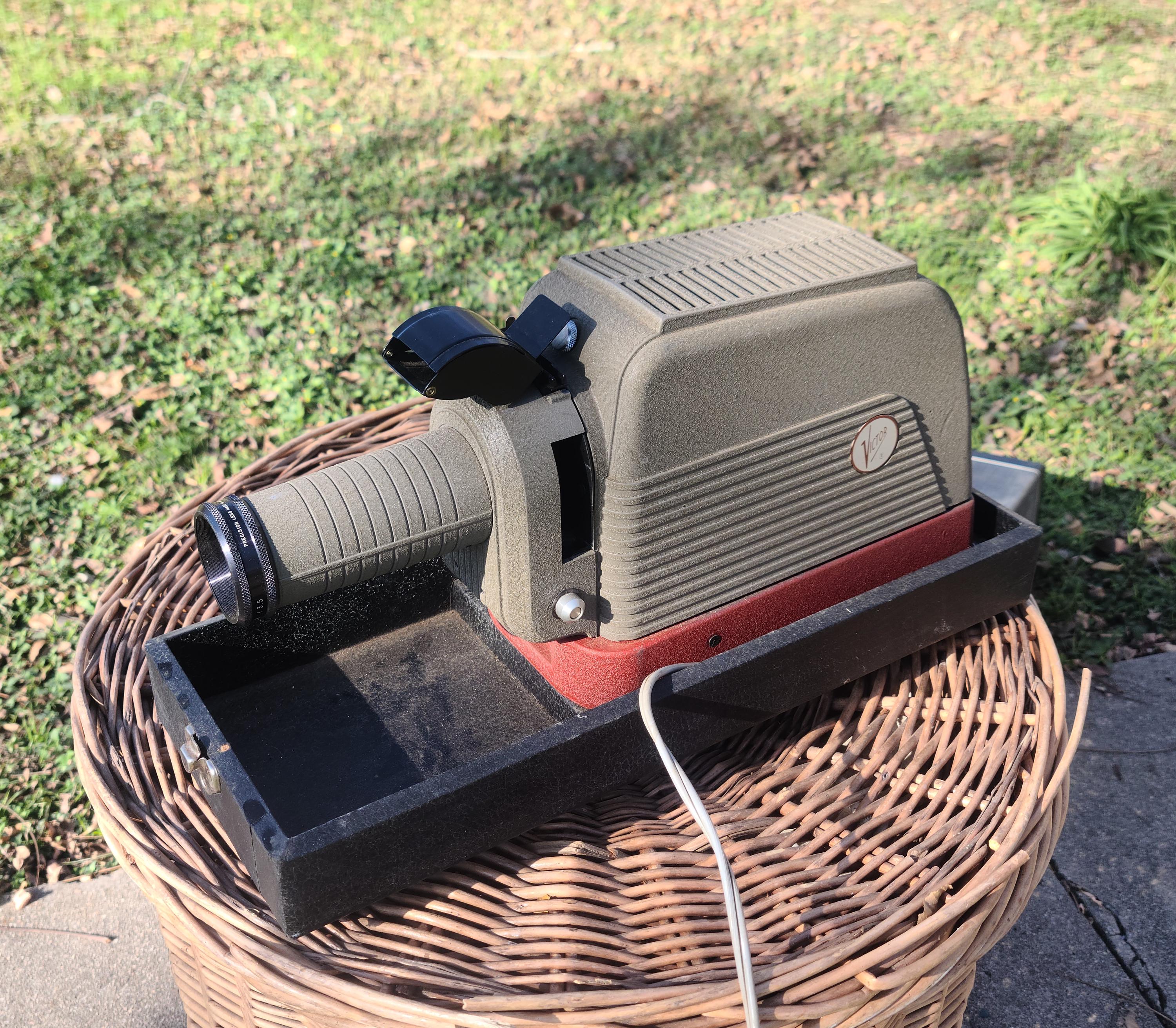 Vintage Victor Soundview Slide Projector by Kalart With Case - Etsy