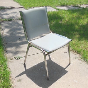 Vintage Steelcase Chrome Chair image 7