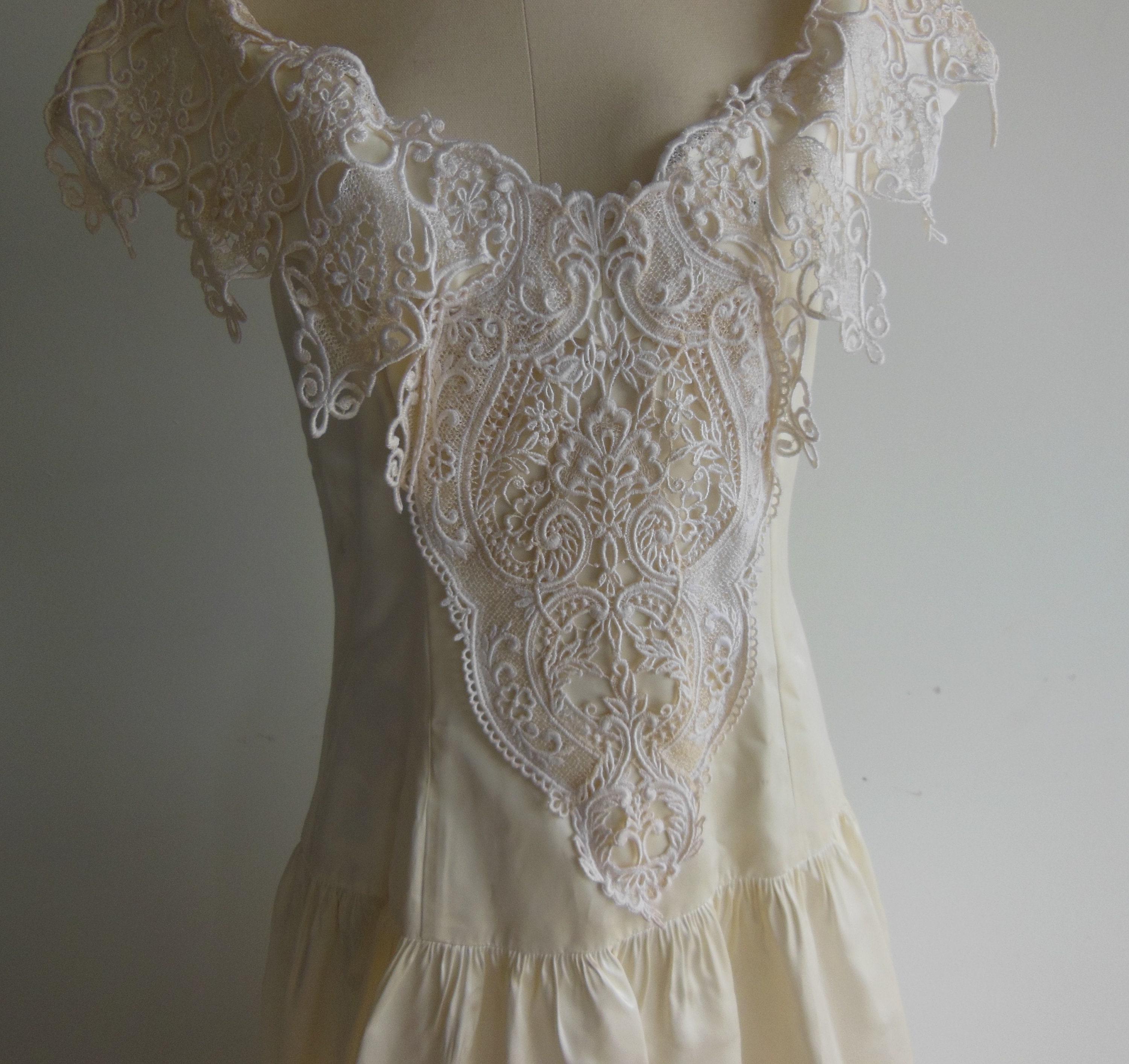 Vintage Jessica Mcclintock Gunne Sax Wedding Gown - Etsy