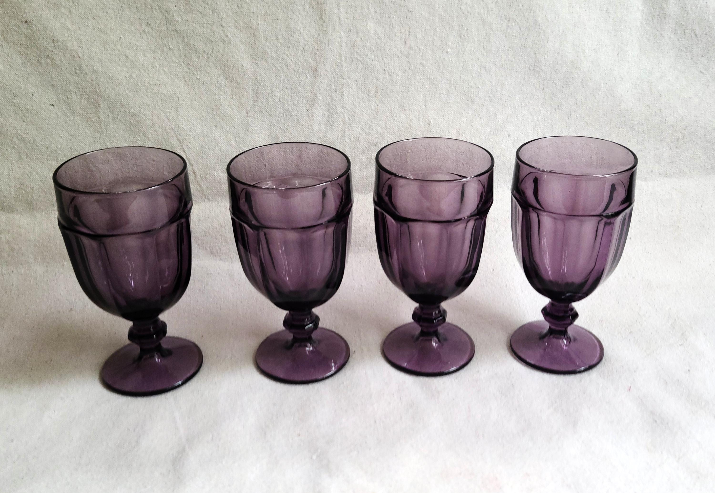 Duratuff Drinking Goblets Purple - Etsy