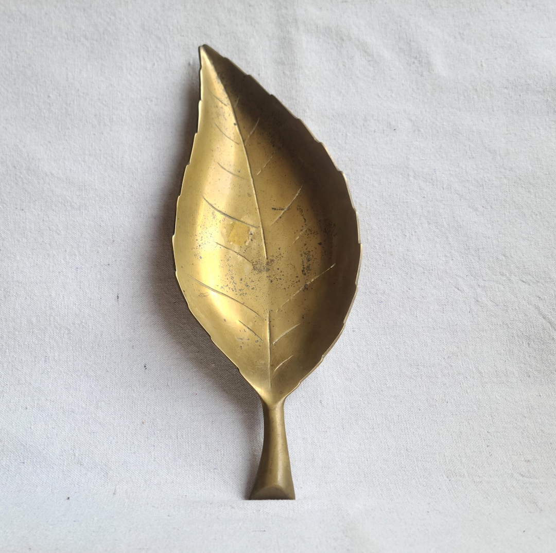 Brass Leaf Dish