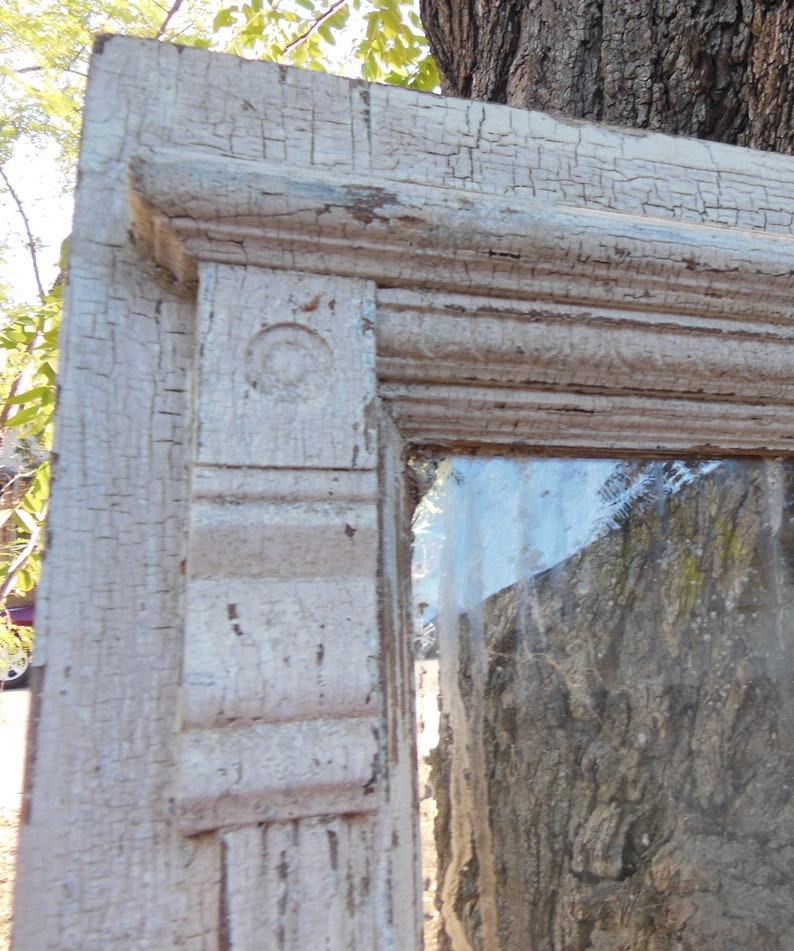 Antique Solid Wood Door Victorian Dentil Carved Molding Etsy