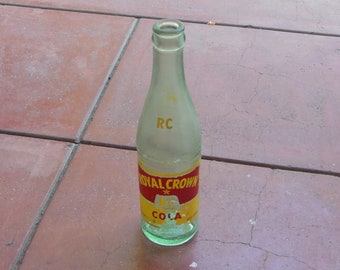 Vintage 1950s Royal Crown Cola Bottle