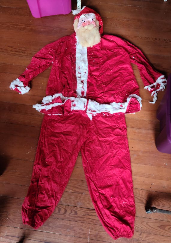 Mid Century Santa Suit Mask Costume - Etsy