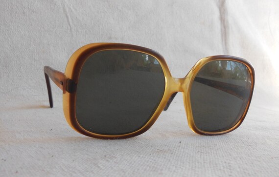 Vintage Plastic Taos American Optical Tortoiseshe… - image 3