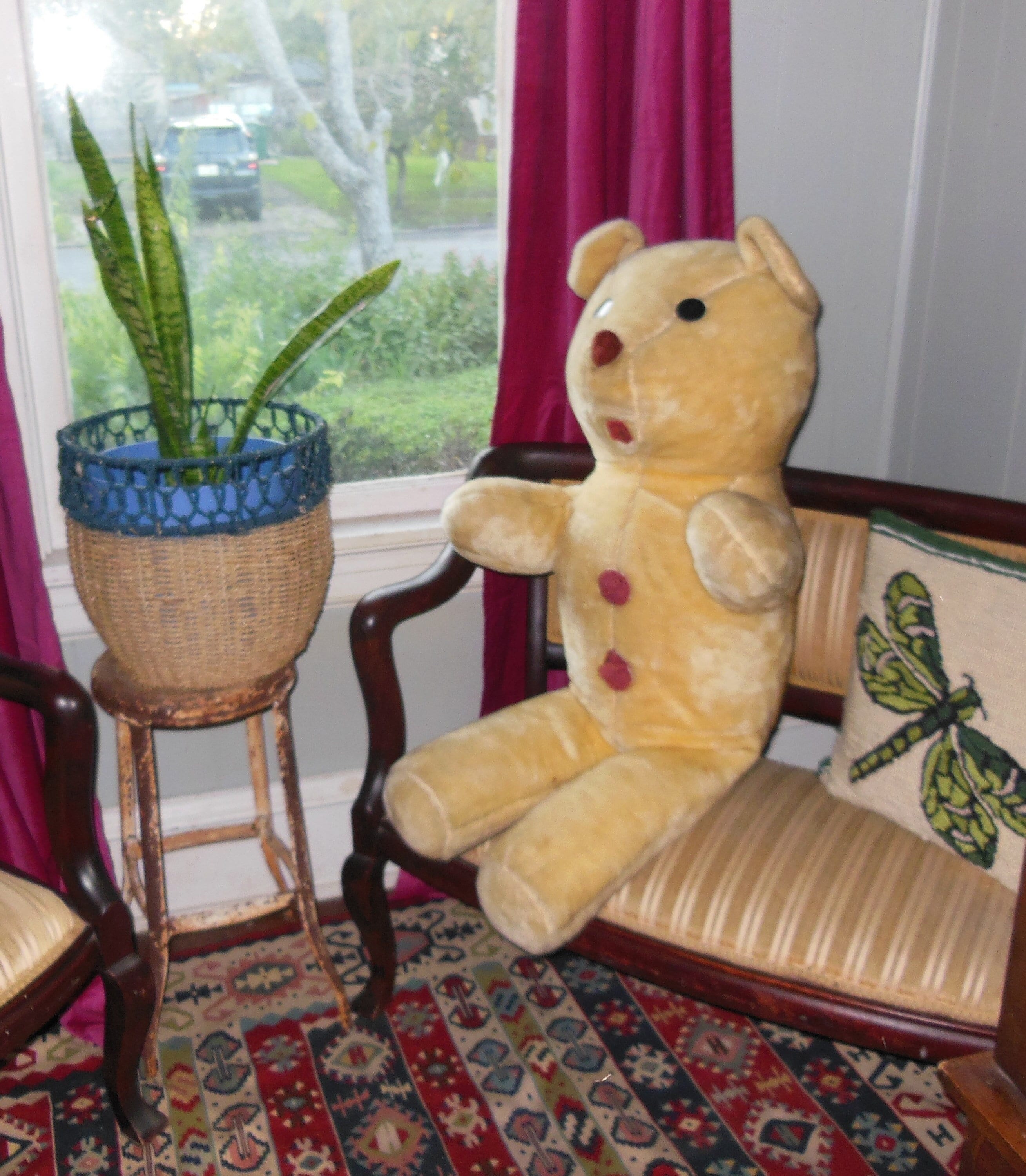Vintage Giant Teddy Bear 43 Inches - Etsy